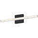 Saphir LED 23.13 inch Black Vanity Light Wall Light