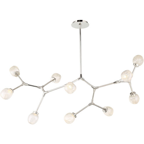Catalyst LED 51 inch Polished Nickel Chandelier Ceiling Light in 51in.