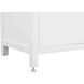 Nathan 60 X 34 inch White Bathroom Vanity Cabinet