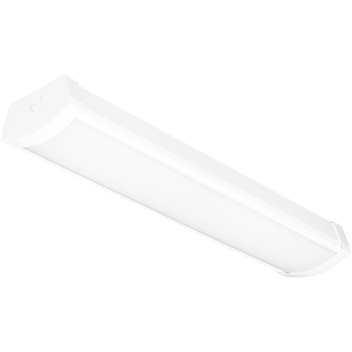 Drop Lens LED LED 5 inch White Flush Mount Ceiling Light