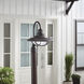 Harvest Ridge 1 Light 16 inch Textured Black Outdoor Post Lantern