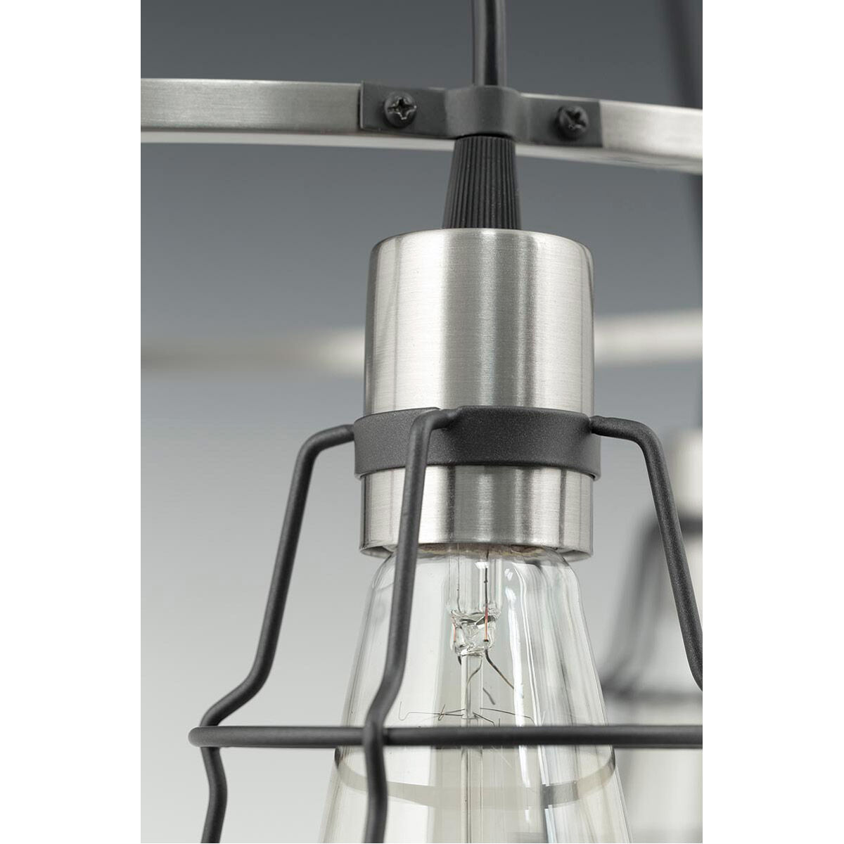 Gauge 4 Light 34.63 inch Graphite Bath Vanity Wall Light