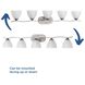 Laird 5 Light 41.63 inch Brushed Nickel Bath Vanity Wall Light