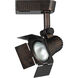 Signature 1 Light 120V Rust Track Head Ceiling Light