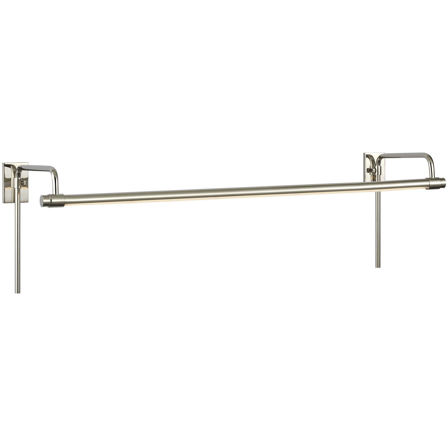 Thomas O'Brien Kidd 20 watt 30 inch Polished Nickel Frame Mount Picture Light Wall Light