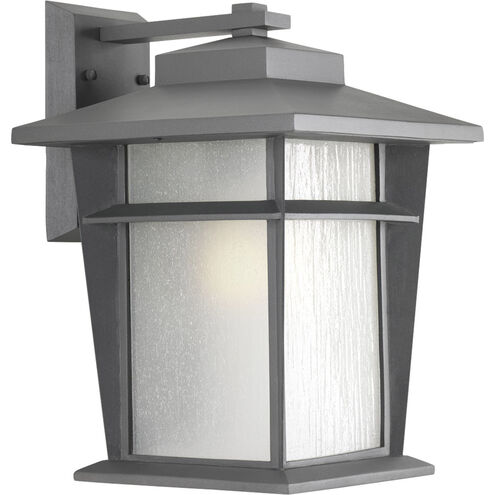Loyal 1 Light 16 inch Textured Graphite Outdoor Wall Lantern