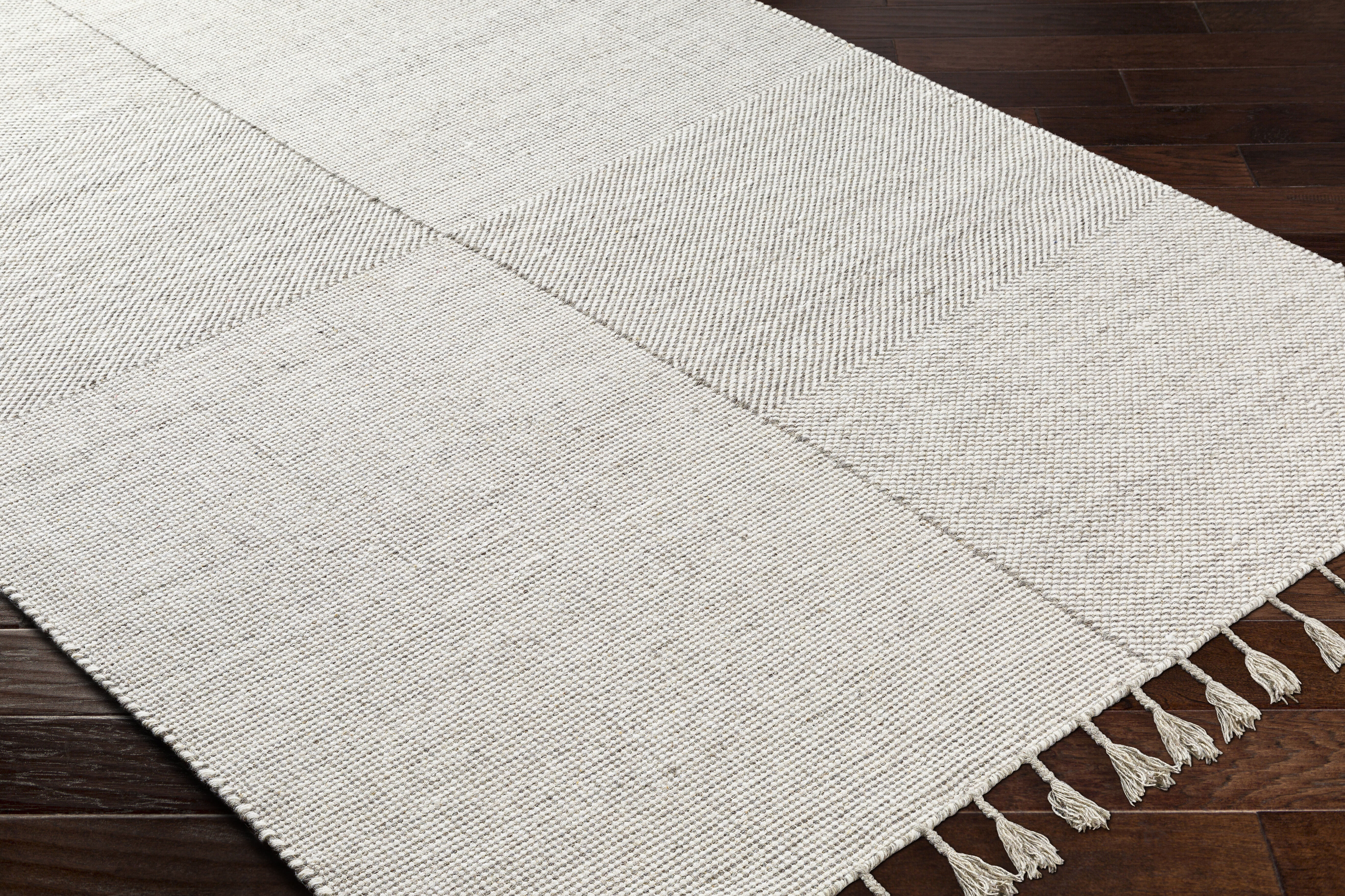 Vivian 90 X 60 inch Cream Rug, Rectangle