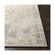 Miller 35 X 24 inch Charcoal/Medium Gray/Silver Gray/White/Ivory/Camel Rugs, Rectangle