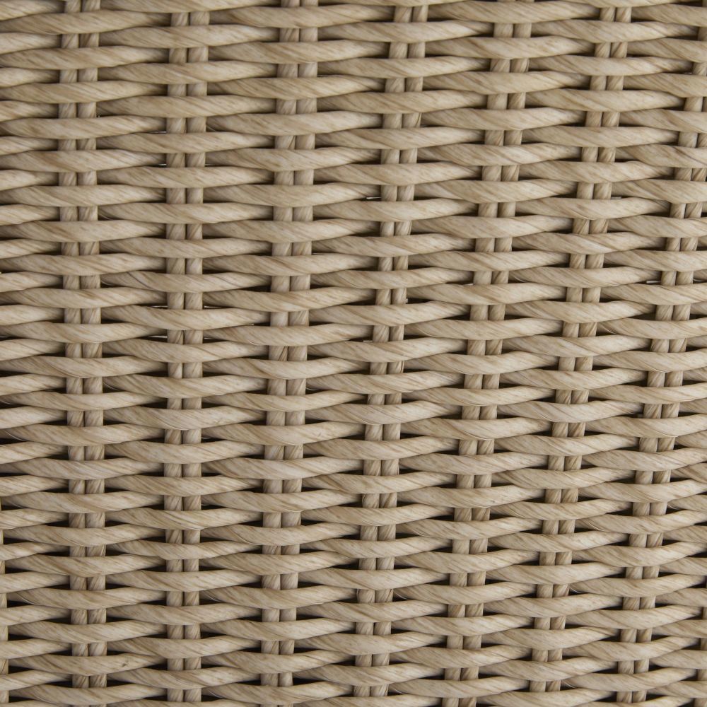 Fielder Pearl and Dune with Wheat Outdoor Lounge Chair