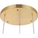 Constellation LED 12 inch Gold Pendant Ceiling Light