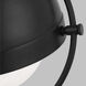 TOB by Thomas O'Brien Bacall 1 Light 15.5 inch Aged Iron Pendant Ceiling Light