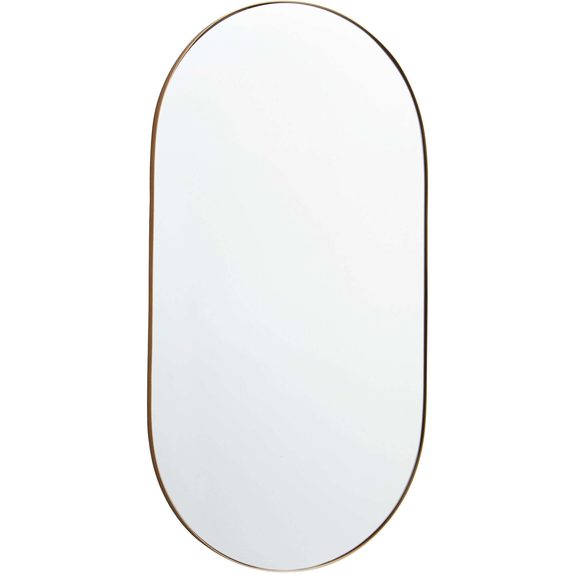 Capsule 45.5 X 28.75 inch Gold Mirror