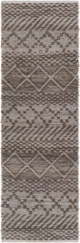 Santa Barbara 96 X 30 inch Charcoal Rug in 2.5 x 8, Runner
