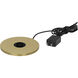 Sortie 16 inch 1.5 watt Polished Brass/Milk Cordless Table Lamp Portable Light