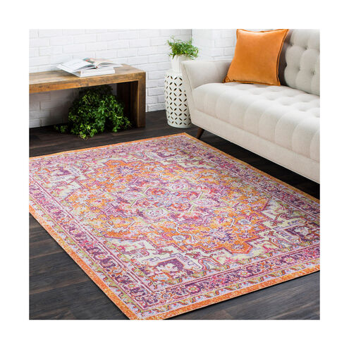 Antioch 36 X 24 inch Bright Pink Indoor Area Rug, Rectangle