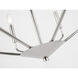 Enzo 6 Light 22 inch Chrome Pendant Ceiling Light