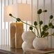 Kamora 30 inch 150.00 watt Sand and Bronze Table Lamp Portable Light
