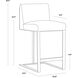 Dean 35.5 inch Antique Brass / Cantina Black Counter Stool