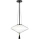 Alora Mood Reeve 1 Light 14.75 inch Matte Black Pendant Ceiling Light