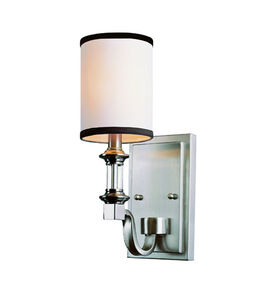 Montclair 1 Light 5 inch Brushed Nickel Wall Sconce Wall Light