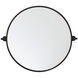 Everly 24 X 24 inch Black Mirror