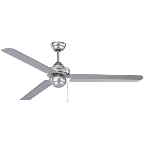 Studio 54 54 inch Brushed Steel Ceiling Fan