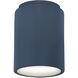 Radiance 1 Light 6.5 inch Midnight Sky Outdoor Flush Mount in Incandescent, Midnight Sky/Matte White