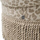 Greer Harley Leopard Beige Dining Chair