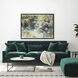 Lily Pond Blue and Green and Multi Canvas