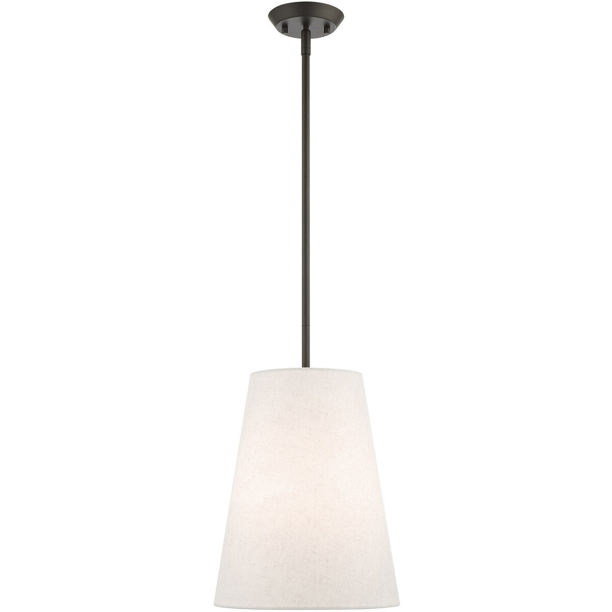 Prato 1 Light 11 inch Bronze Pendant Ceiling Light