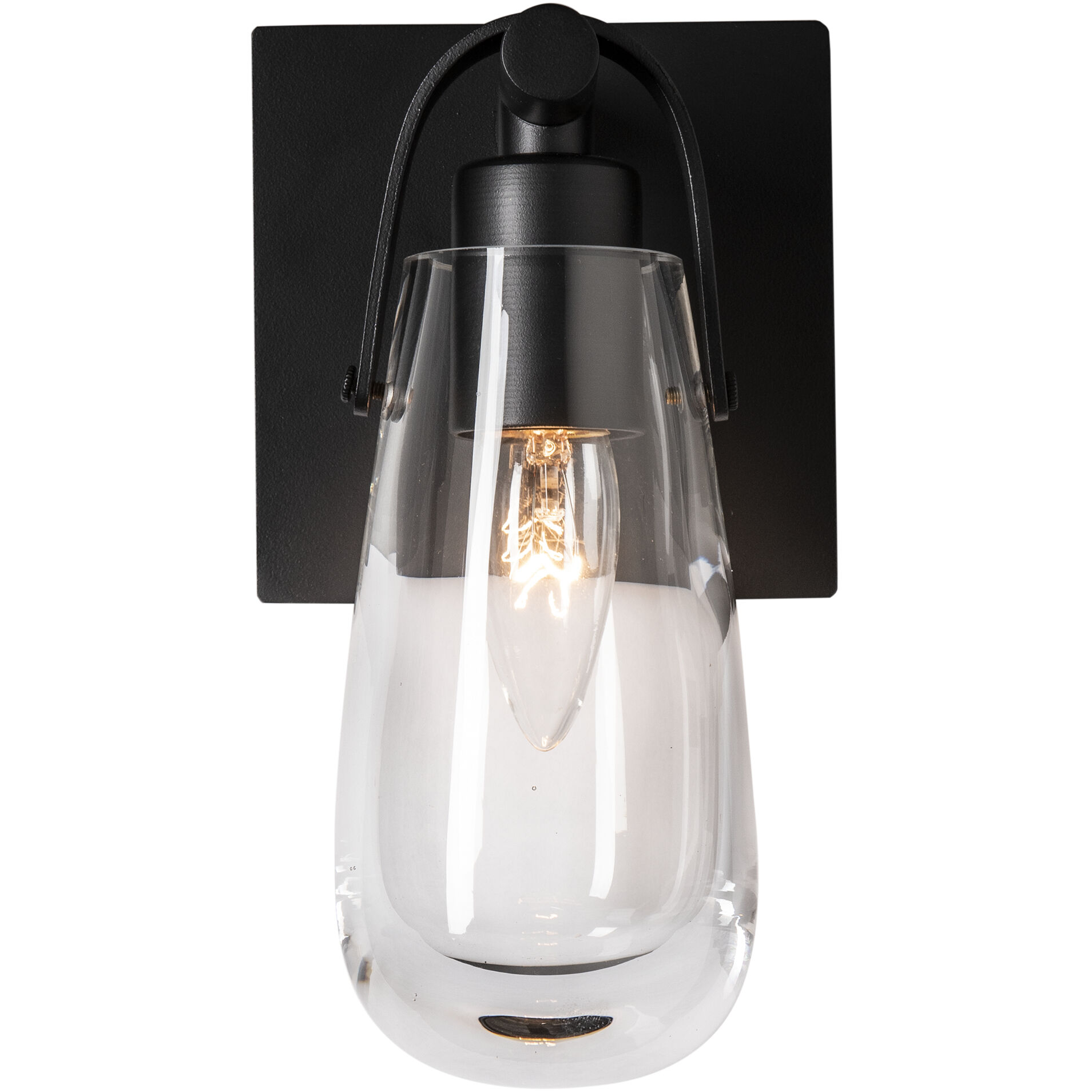 Eos 1 Light 5.1 inch Black Bath Sconce Wall Light