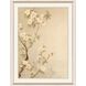 Florals Collection Angled Profile Champagne Gold Framed Art