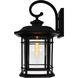 Blackburn 1 Light 21 inch Black Outdoor Wall Light