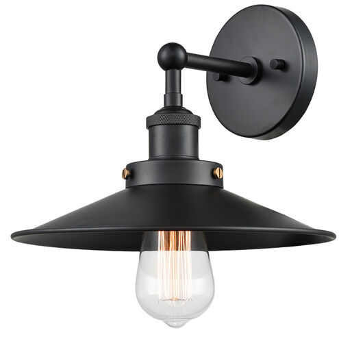 Bulstrode's Workshop Wall Sconce Wall Light in Black