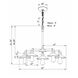 Signature 5 Light 27 inch Antique Bronze Chandelier Ceiling Light
