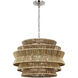 Chapman & Myers Antigua 3 Light 30.00 inch Chandelier