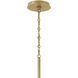 Arden 4 Light 24 inch Heritage Brass Drum Chandelier Ceiling Light