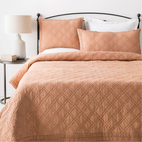 Rae 92 X 88 inch Camel/Dark Brown Bedding in Full/Queen, Camel and Dark Brown, Full or Queen