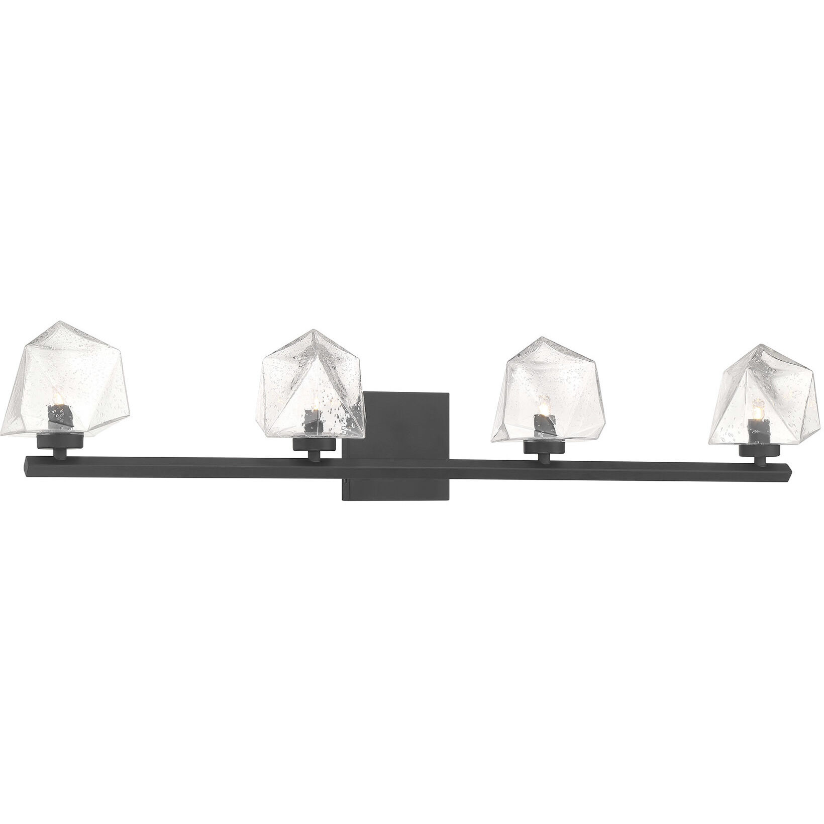 Castello LED 35 inch Matte Black Bathroom Vanity Light Wall Light
