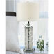 Evelyn 26 inch 100.00 watt Polished Chrome Table Lamp Portable Light