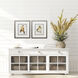Eco Bird Orange and Blue Framed Art, Propac