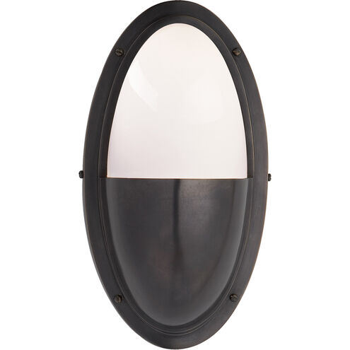 Thomas O'Brien Pelham 1 Light 6.25 inch Bronze Bath Light Wall Light