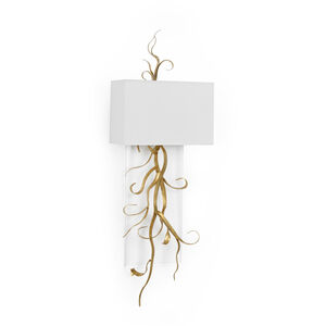 Curling Leaves Sconce Wall Light