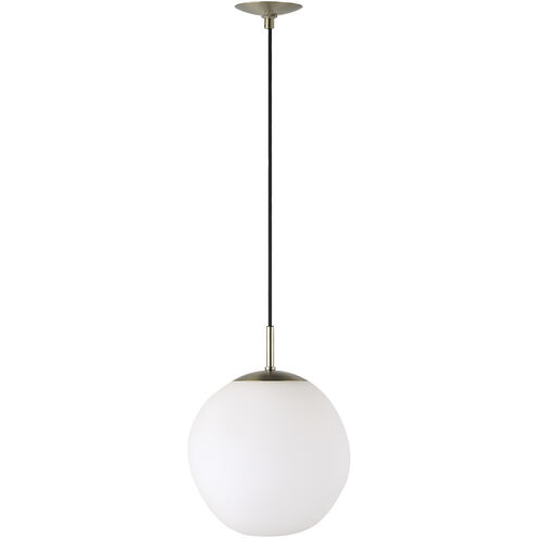 Koa 1 Light 12 inch Etched White Pendant Ceiling Light