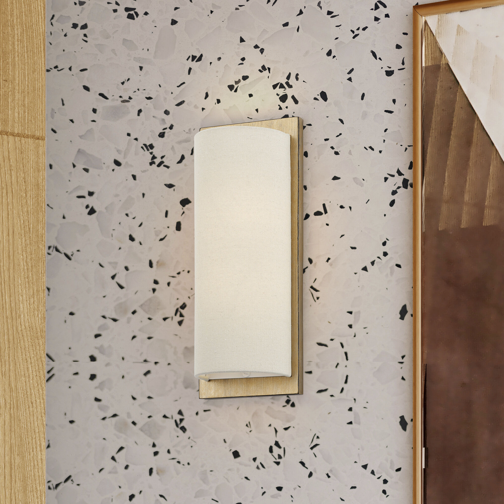 Bellingham Wall Sconce Wall Light in Antique Gold Leaf