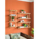 Two Tiers 36.2 X 20.5 X 9.8 inch Natural Shelf
