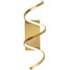 Synergy Wall Sconce Wall Light in Antique Brass