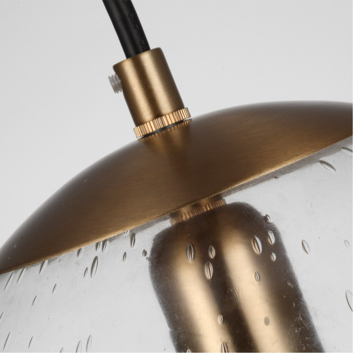 Abington 1 Light 10 inch Satin Brass Pendant Ceiling Light