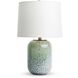 Yates 18.25 inch 100.00 watt Blue-Green Table Lamp Portable Light