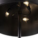 Giustino 70 inch 6 watt Matte Black Floor Lamp Portable Light